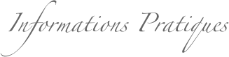 Informations Pratiques